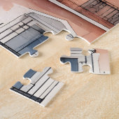 Madrid Aquarellkunst Puzzle (Seite)