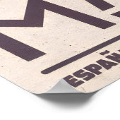 Madrid Architecture Poster Puerta de Alcalá (Ecke)