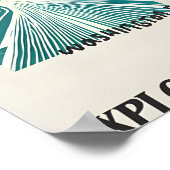 Madrid Art Exhibition Poster Spanish Cityscape (Ecke)