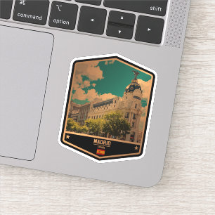 Madrid Aufkleber