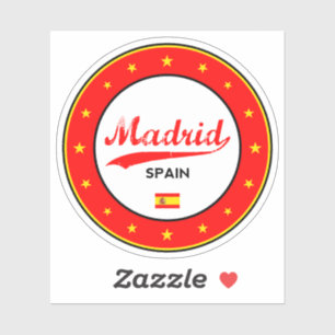 Madrid Aufkleber