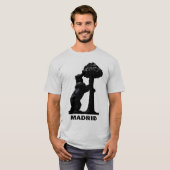Madrid-Bär und der Madrono-Baum T-Shirt (Vorne ganz)