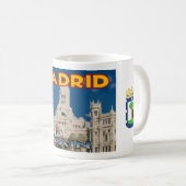 Madrid, besuchen Sie Spanien... Kaffeetasse (VorderseiteRechts)
