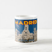 Madrid, besuchen Sie Spanien... Kaffeetasse (Mittel)