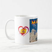 Madrid, besuchen Sie Spanien... Kaffeetasse (Links)