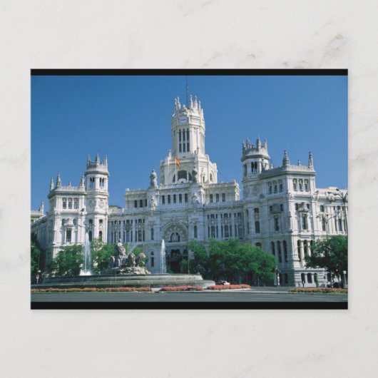 Madrid Communications Palace Postkarte (Vorderseite)