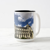 Madrid — Edificio Metrópolis Mug Zweifarbige Tasse (VorderseiteRechts)