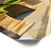 Madrid, eine Stadt, in der man sich gerne verirrt Poster (Ecke)