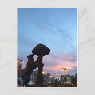 Madrid - El Oso y el Madroño Postkarte