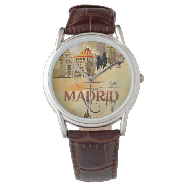 MADRID. ESPAÑA ARMBANDUHR (Vorderseite)