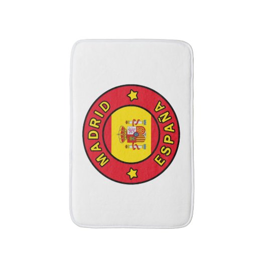 Madrid España Badematte (Vorderseite Vertikal)