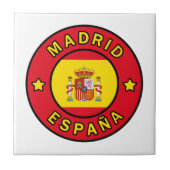 Madrid España Fliese (Vorderseite)