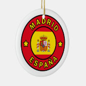 Madrid España Keramik Ornament (Rechts)