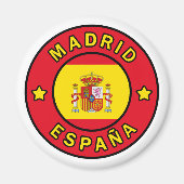 Madrid España Magnet (Vorne)
