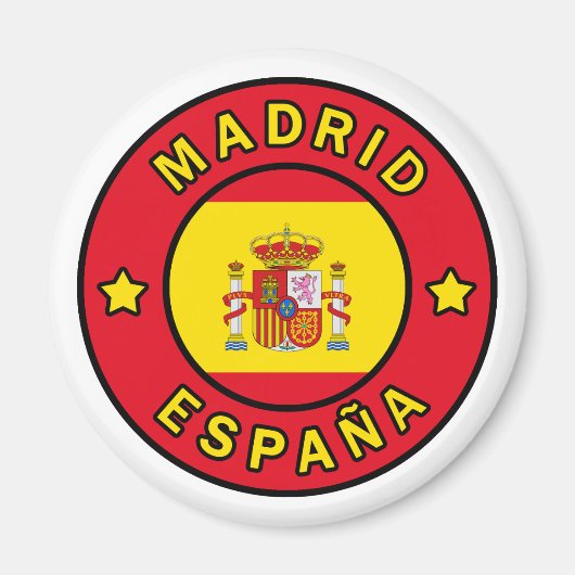 Madrid España Magnet (Vorne)