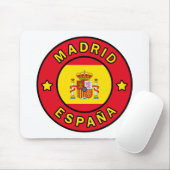 Madrid España Mousepad (Mit Mouse)