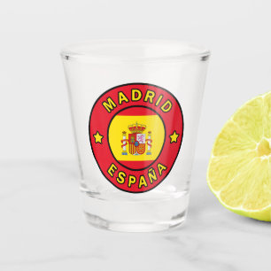 Madrid España Schnapsglas