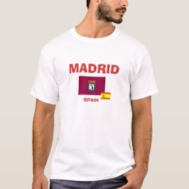 Madrid* Flaggen-Shirt T-Shirt