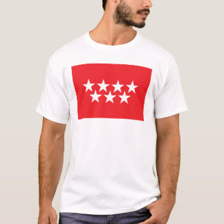Madrid-Flaggen-T - Shirt