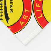 Madrid Fleecedecke (Ecke)