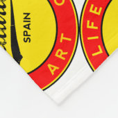 Madrid Fleecedecke (Ecke)