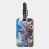 Madrid Gepäckanhänger (Vorderseite vertikal)