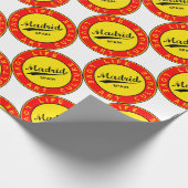Madrid Geschenkpapier (Ecke)