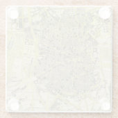 Madrid Glasuntersetzer (Rückseite)