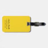 Madrid im Frühjahr-Reise-fördernden Plakat Gepäckanhänger (Rückseite horizontal)