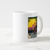 Madrid im Frühjahr Reiseförderungspaket Jumbo-Tasse (Vorderseite Rechts)