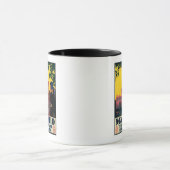 Madrid im Springtime Travel Promotion Poster Tasse (Zentrum)