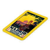 Madrid in Springtime Travel Promotional Poster Magnet (Linke Seite)