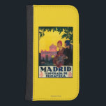 Madrid in Springtime Travel Promotional Poster Geldbeutel Hülle Für Das Samsung Galaxy S4<br><div class="desc">Madrid,  Spanien - Madrid in Springtime Travel Promotional Poster - Madrid,  Spanien wurde 1930 gegründet. Dieses Bild zeigt Szenen aus Madrid,  Spanien.</div>