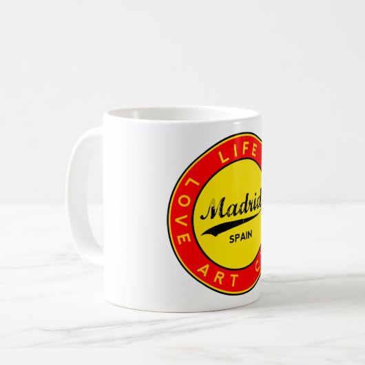 Madrid Kaffeetasse (Vorderseite Links)