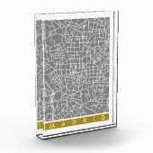 Madrid Karte Fotoblock (Links)