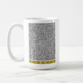 Madrid Karte Kaffeetasse (Links)