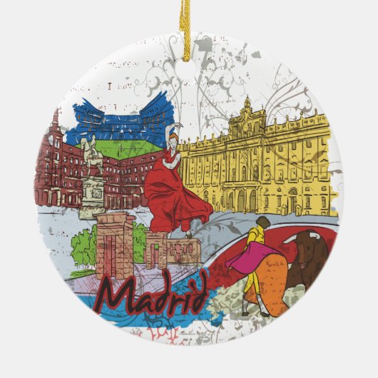 Madrid Keramikornament (Hinten)