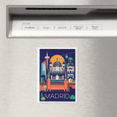 Madrid Kühlschrank Magnet (In Situ (Geschirrspüler))