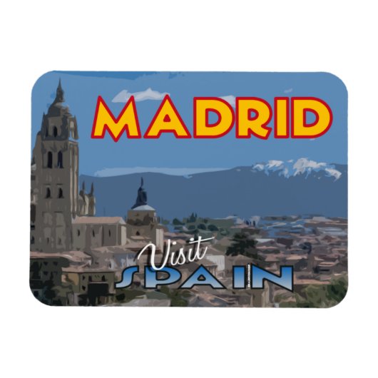Madrid Magnet (Horizontal)