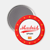 Madrid Magnet (Vorderseite/Rückseite)