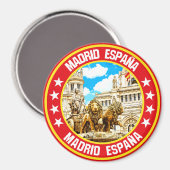 Madrid Magnet (Vorderseite/Rückseite)