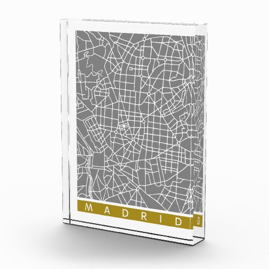 Madrid map fotoblock (Rechts)