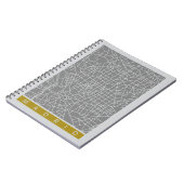 Madrid map notizblock (Linke Seite)