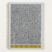 Madrid map planer (Vorderseite)