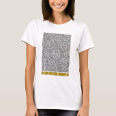 Madrid map T-Shirt (Vorderseite)