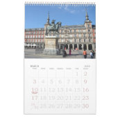 Madrid Mauer Kalender 12 Monate (Mär 2019)