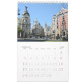 Madrid Mauer Kalender 12 Monate (Feb 2019)