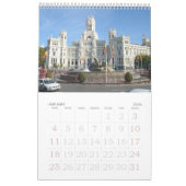 Madrid Mauer Kalender 12 Monate (Jan 2026)