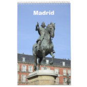 Madrid Mauer Kalender 12 Monate (Titelbild)