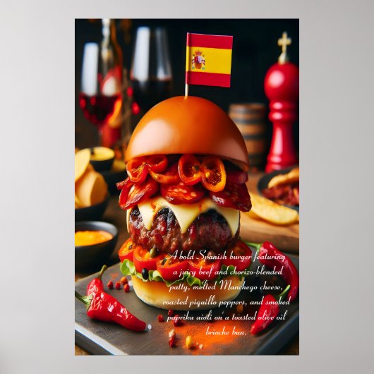 Madrid München: Chorizo Magic 24x36 Poster (Vorne)